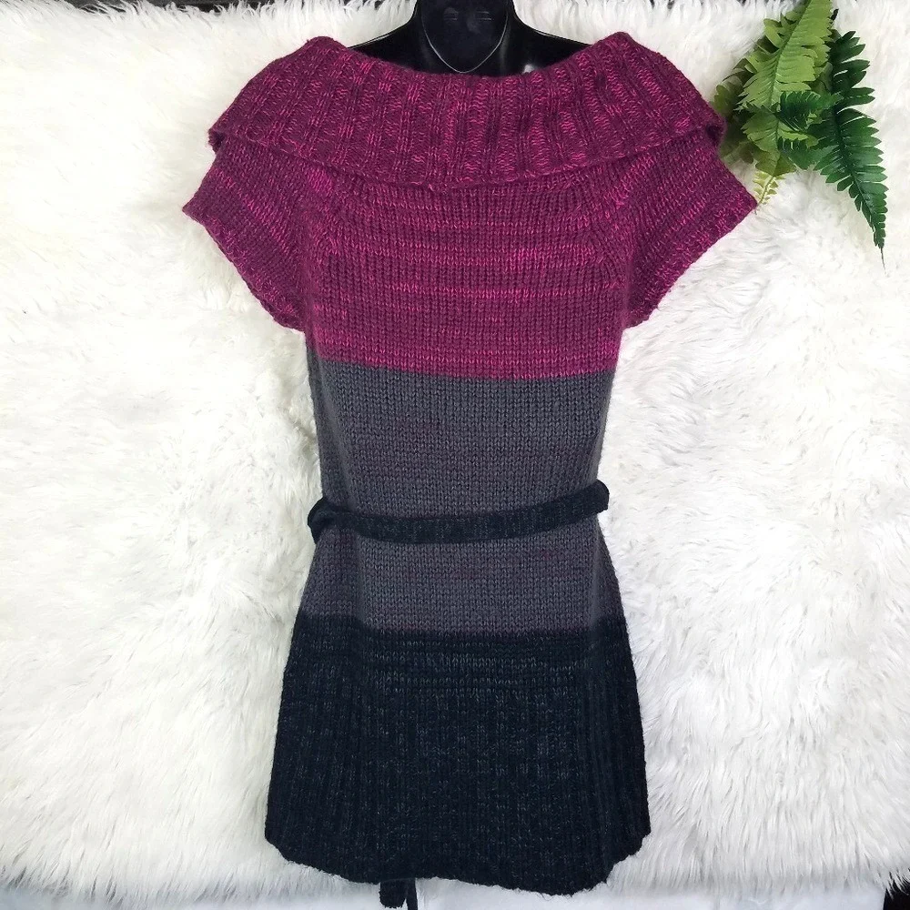 Derek Heart Sweater Dress‎ Tunic Girls Large Y2K
